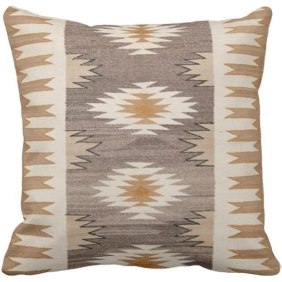 Set of 4 Throw Pillow Covers Tribal Western Geometric Colorful Nature Choose sz - Picture 2 of 6